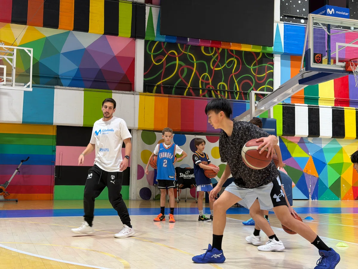 Movistar Estudiantes コーチング風景
